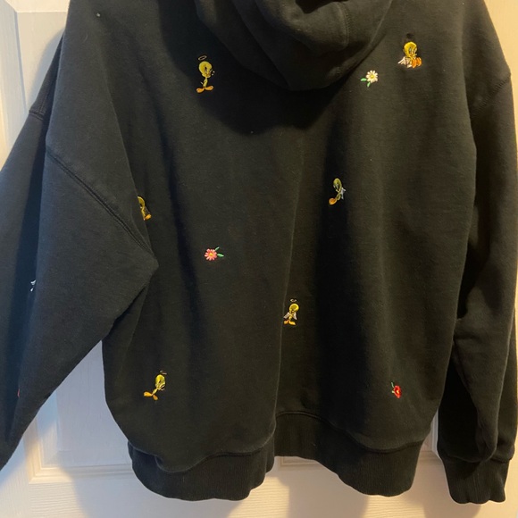 Teddy Fresh Black Hoodie with Looney Tunes Embroidery - Picture 3 of 4